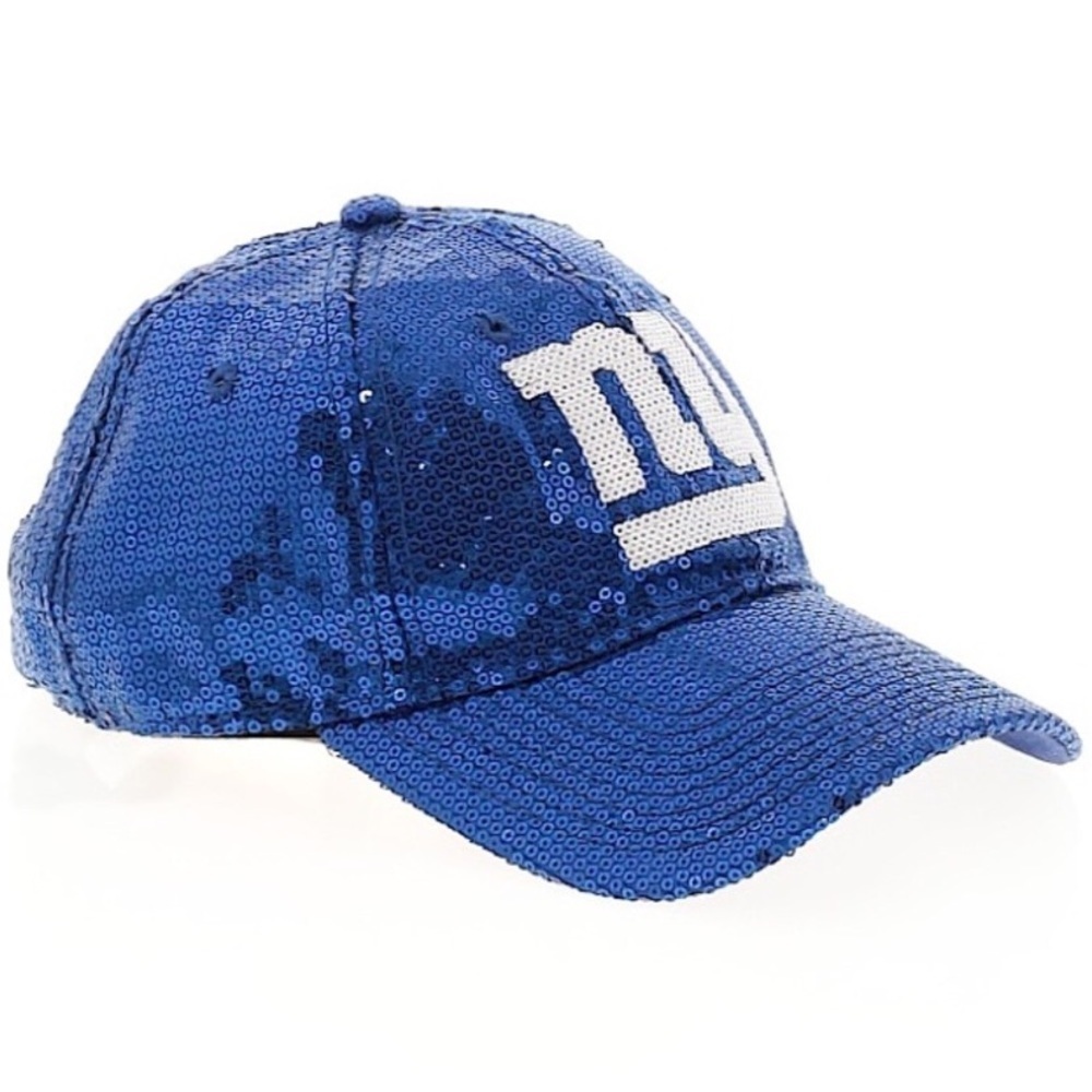 Victoria's Secret Pink Limited Edition NFL NEW YORK GIANTS NFL baller CAP HAT - Picture 5 of 15